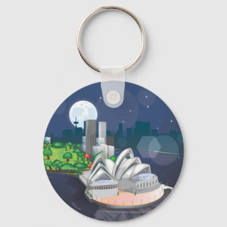 The Sydney Opera House Keychain
