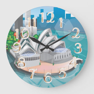 The Sydney Opera House Large Clock
