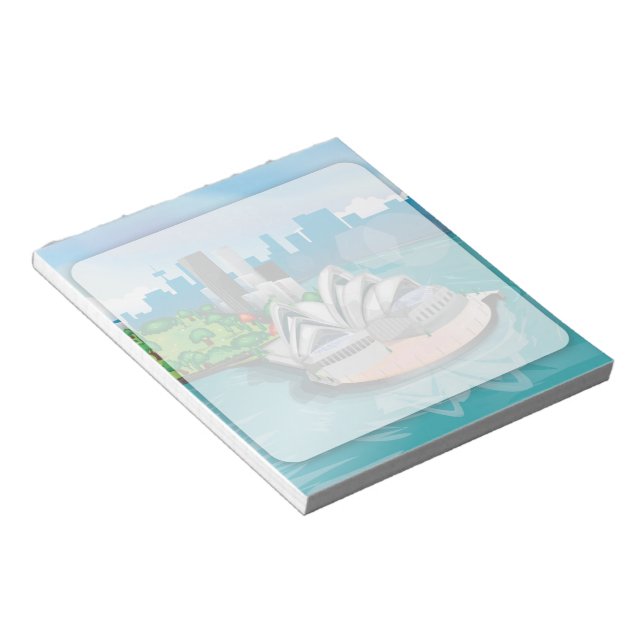 The Sydney Opera House Notepad (Angled)