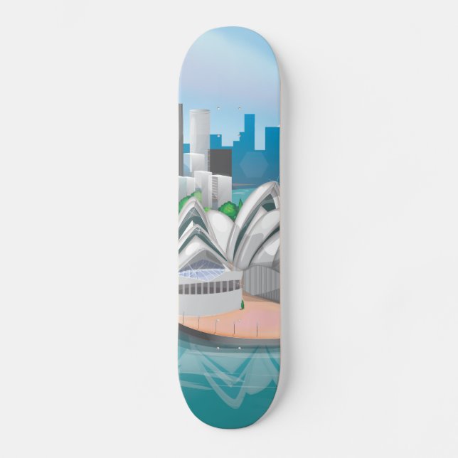 The Sydney Opera House Skateboard (Front)