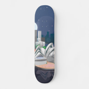 The Sydney Opera House Skateboard