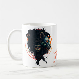 The symbiosis of strength and grace coffee mug
