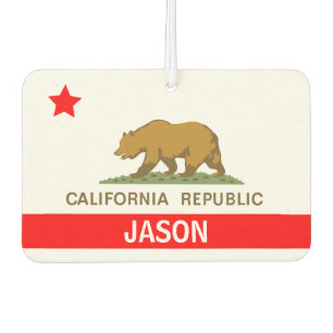 The Symbol of California Air Freshener
