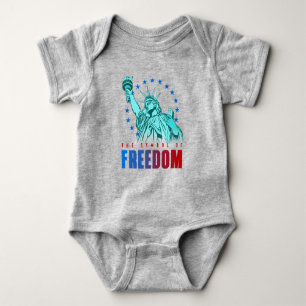 The Symbol of Freedom   Baby Bodysuit