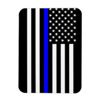 The Symbolic Thin Blue Line American Flag