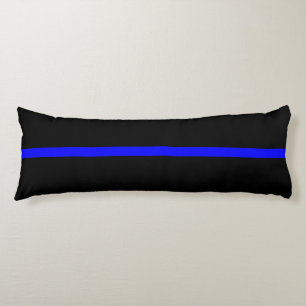 The Symbolic Thin Blue Line Concept Body Pillow
