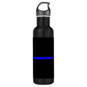 The Symbolic Thin Blue Line Decor 710 Ml Water Bottle