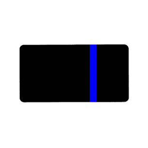 The Symbolic Thin Blue Line on Black Label