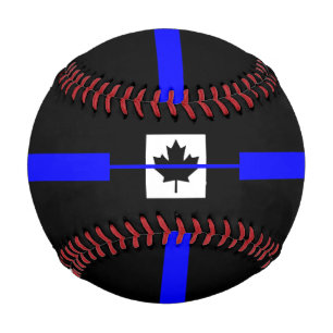 The Symbolic Thin Blue Line on Canadian Maple Leaf Baseball