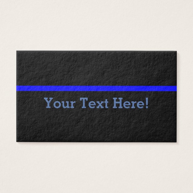 The Symbolic Thin Blue Line Personalize This (Front)