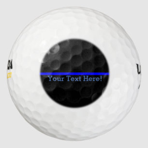 The Symbolic Thin Blue Line Personalize This Golf Balls