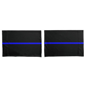 The Symbolic Thin Blue Line Pillowcase