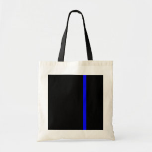 The Symbolic Thin Blue Line Vertical Tote Bag