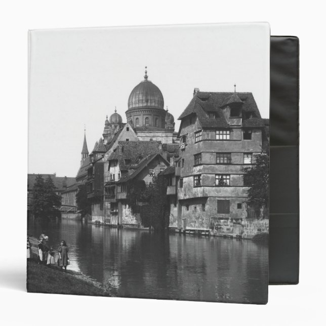 The synagogue at Nuremberg, c.1910 Binder (Front/Inside)