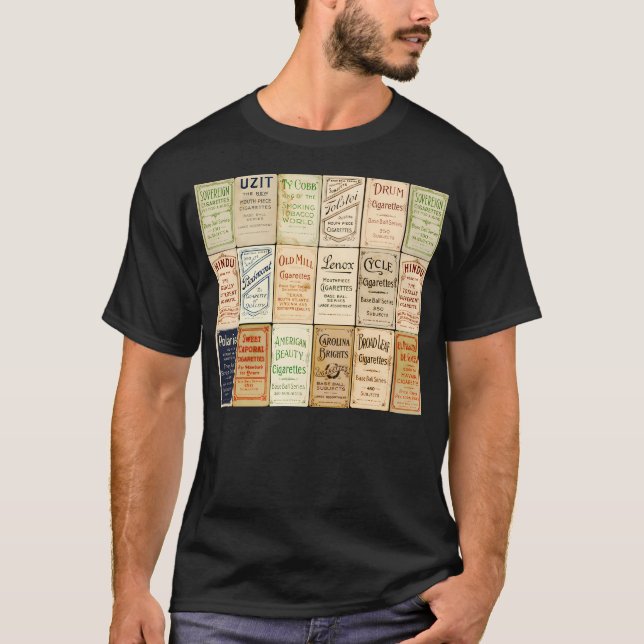 The T206 Baseball Cards Collector T-Shirt (Front)