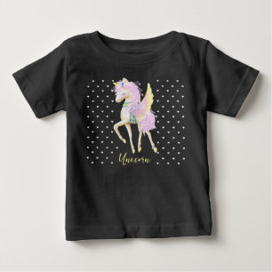 The T-Shirt features a cute unicorn design.