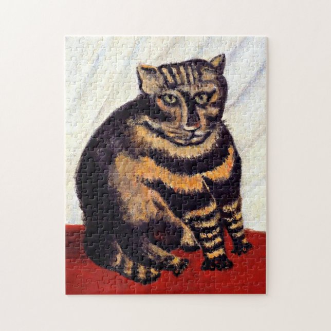 The Tabby by Rousseau  - Puzzle (Vertical)