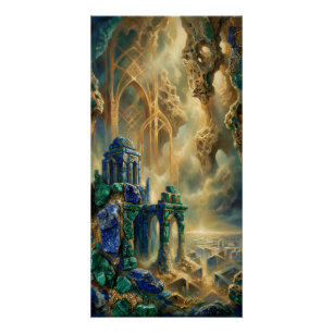The Tabernacle of Azure Resonance Poster