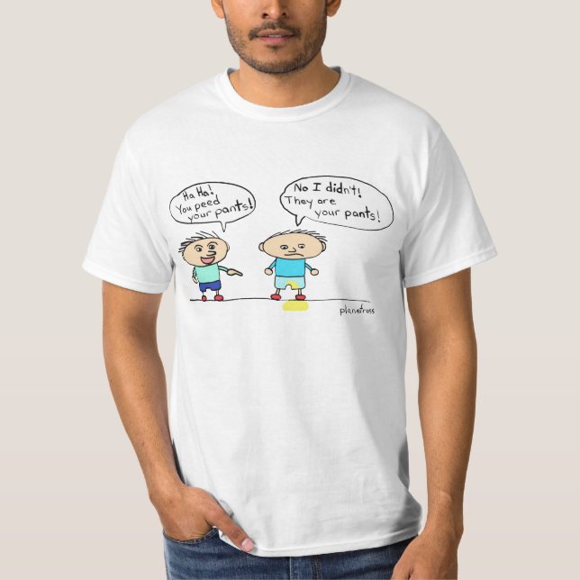the table has turned, value tee-shirt T-Shirt (Front)