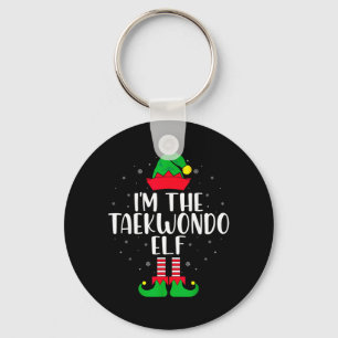 The Taekwondo Elf - Martial Arts Taekwondo Lover Keychain