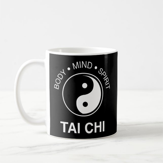 The Tai Chi - Body Mind Spirit Coffee Mug (Left)