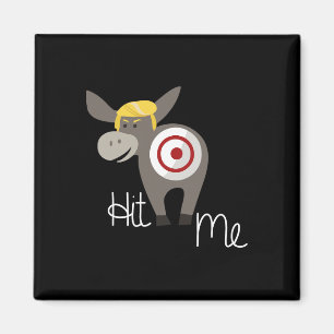 The Tail On The Donkey Trump Magnet