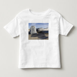The tail section of an A-10 Thunderbolt II Toddler T-shirt