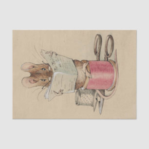 The Tailor Mouse (by Beatrix Potter) Tissue Paper