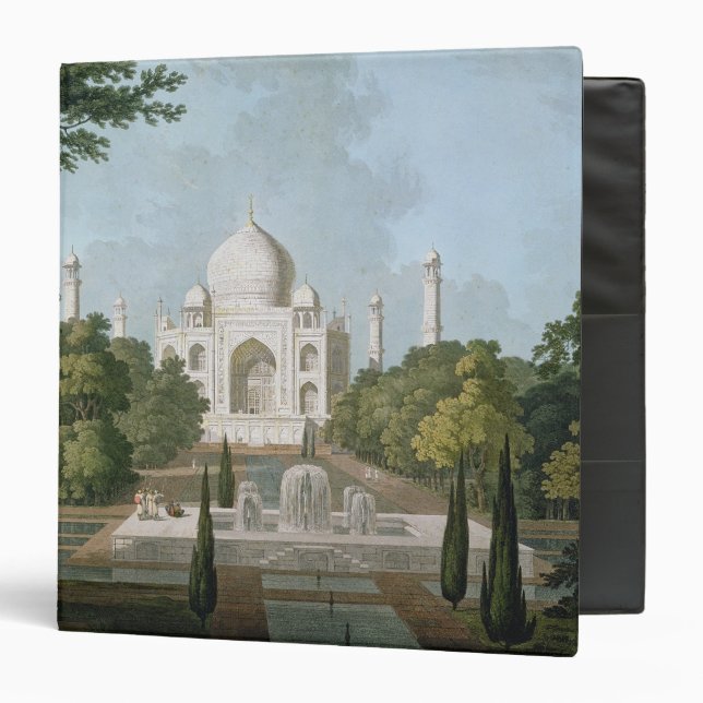 The Taj Mahal, Agra, from the Garden Binder (Front/Inside)