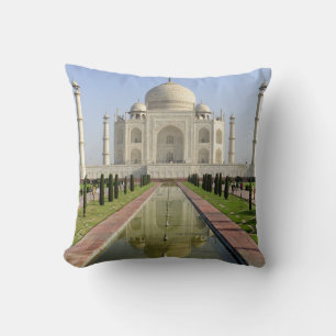 The Taj Mahal, Agra, Uttar Pradesh, India, Throw Pillow