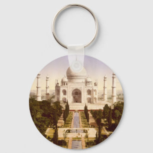 The Taj Mahal in Agra India Keychain