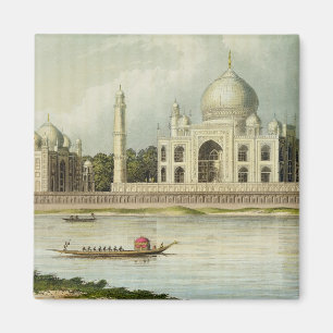 The Taj Mahal, Tomb of the Emperor Shah Jehan and Magnet