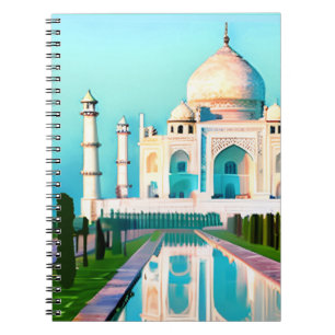 The Taj Mahal Under a Dawn Sky  Notebook