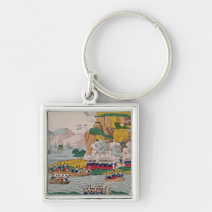 The Taking of Algiers by the French Keychain