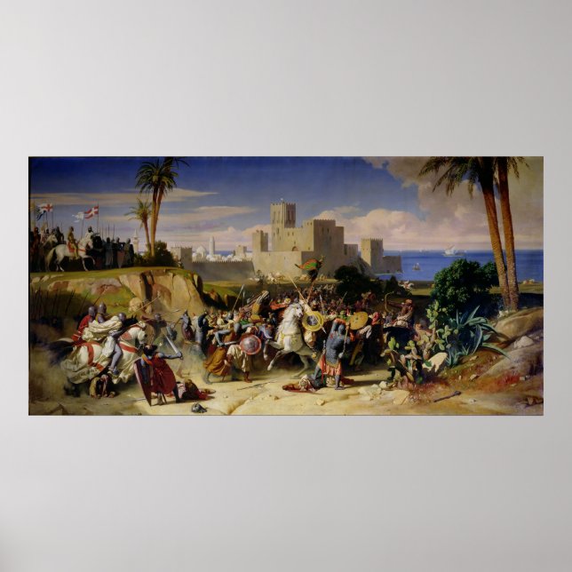 The Taking of Beirut by the Crusaders Poster (Front)