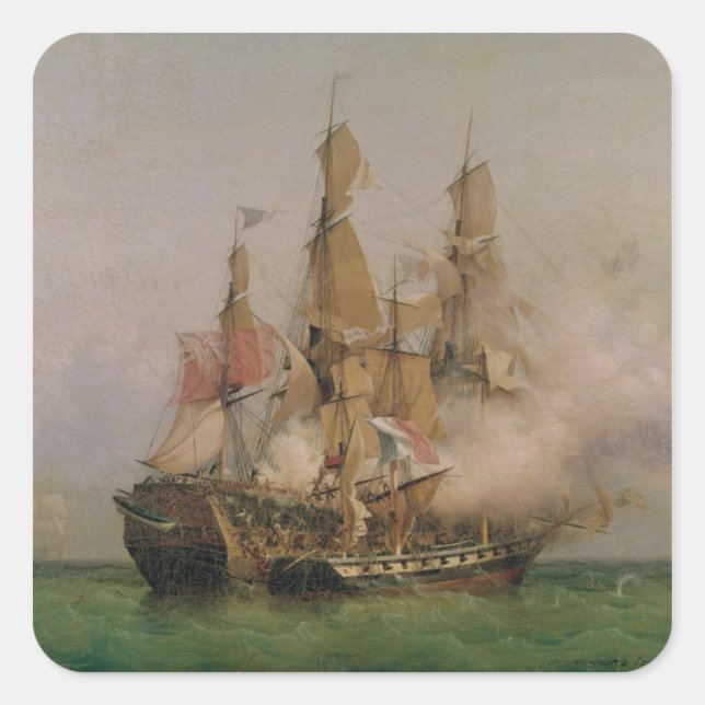 The Taking of the 'Kent' Square Sticker (Front)