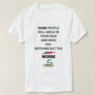 THE TALE OF 2 FACES. Graphic Snake Unisex Men's T-Shirt