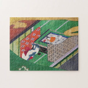The Tale of Genji, Tawaraya Sotatsu Jigsaw Puzzle