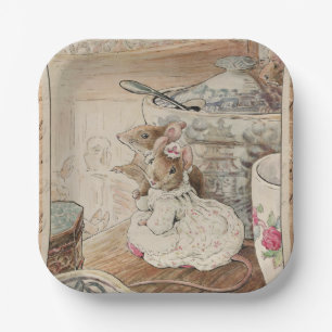 The Tale of Two Bad Mice, Paper Plates