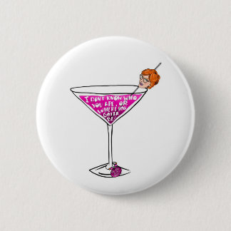 The Talk of the Townie: Pammy Cocktail Button