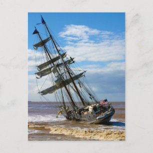 The Tall Ship Irving Johnson Postcard