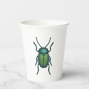 The tansy beetle paper cups