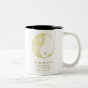 the tao of coffee mug