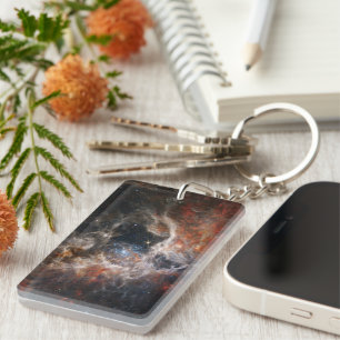 The Tarantula Nebula   NIRCam   JWST Keychain