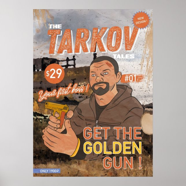 The Tarkov Tales  01  Escape from Tarkov  Reshala  Poster (Front)