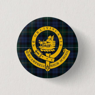 The Tartan Logo Badge 1 Inch Round Button