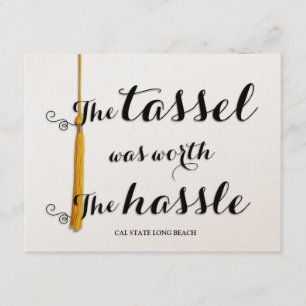 The tassel was worth the hassle - Class of 2014 Announcement