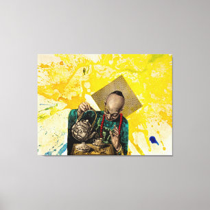 The Tea Man by Michael Moffa Canvas Print