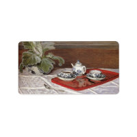 The Tea Set by Claude Monet