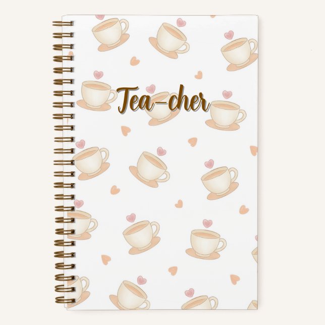 The Tea Teacher Notebook (Front)